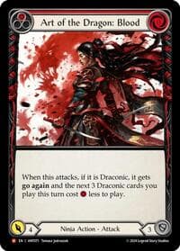 Art of the Dragon: Blood - The Hunted - Flesh and Blood TCG card