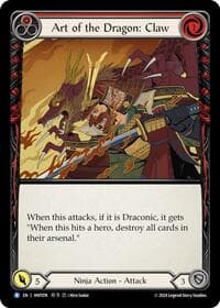 Art of the Dragon: Claw - The Hunted - Flesh and Blood TCG card