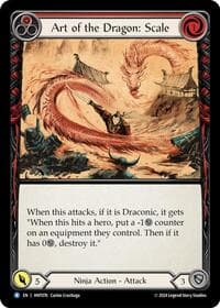 Art of the Dragon: Scale - The Hunted - Flesh and Blood TCG card