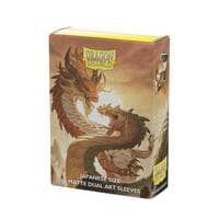 Dragon Shield Dual Matte: Japanese Art Sleeves - Wood Snake 2025 (60-Pack) - Dragon Shield Card Sleeves - Card Sleeves card