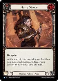Flurry Stance - The Hunted - Flesh and Blood TCG card