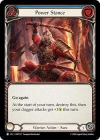 Power Stance - The Hunted - Flesh and Blood TCG card