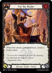 For the Realm - The Hunted - Flesh and Blood TCG card