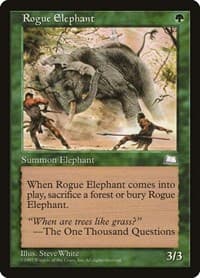 Rogue Elephant - Weatherlight - Magic: The Gathering card