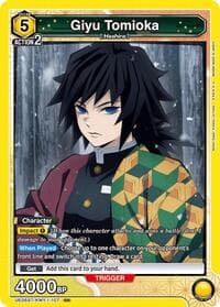 Giyu Tomioka - UE05ST: Demon Slayer: Kimetsu no Yaiba Starter Deck - Union Arena card