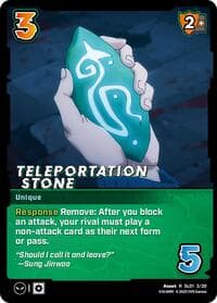Teleportation Stone - Challenger Series: Solo Leveling - UniVersus card