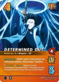 Determined Cut (Alternate Art) - Challenger Series: Solo Leveling - UniVersus card