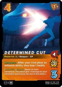 Determined Cut - Challenger Series: Solo Leveling - UniVersus card