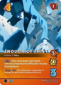Enough of This (Alternate Art) - Challenger Series: Solo Leveling - UniVersus card