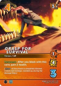Grasp for Survival (Alternate Art) - Challenger Series: Solo Leveling - UniVersus card