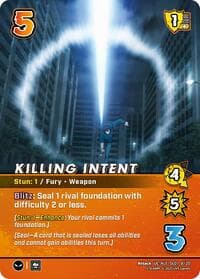Killing Intent (Alternate Art) - Challenger Series: Solo Leveling - UniVersus card