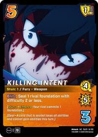Killing Intent - Challenger Series: Solo Leveling - UniVersus card