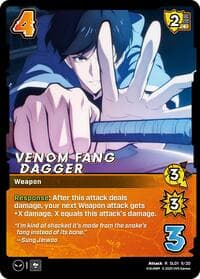Venom Fang Dagger - Challenger Series: Solo Leveling - UniVersus card
