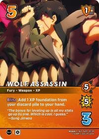 Wolf Assassin (Alternate Art) - Challenger Series: Solo Leveling - UniVersus card