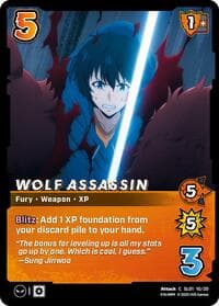 Wolf Assassin - Challenger Series: Solo Leveling - UniVersus card