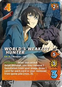 World's Weakest Hunter - Challenger Series: Solo Leveling - UniVersus card