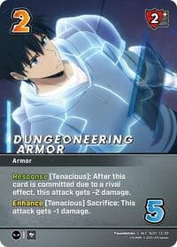 Dungeoneering Armor (Alternate Art) - Challenger Series: Solo Leveling - UniVersus card