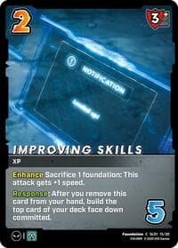 Improving Skills - Challenger Series: Solo Leveling - UniVersus card