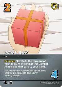 Loot Box (Alternate Art) - Challenger Series: Solo Leveling - UniVersus card