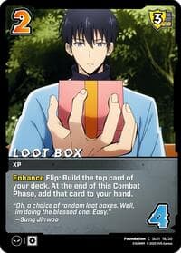 Loot Box - Challenger Series: Solo Leveling - UniVersus card