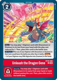 Unleash the Dragon Gene - Release Special Booster 2.5 - Digimon Card Game card