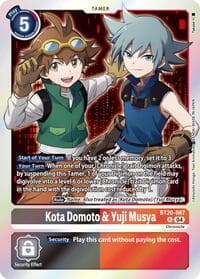 Kota Domoto & Yuji Musya - Release Special Booster 2.5 - Digimon Card Game card