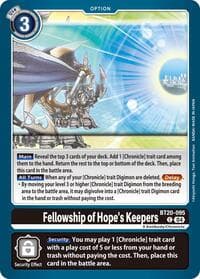 Fellowship of Hope's Keepers - Release Special Booster 2.5 - Digimon Card Game card