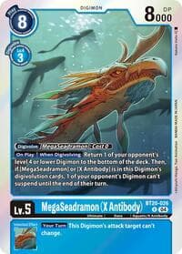 MegaSeadramon (X Antibody) - Release Special Booster 2.5 - Digimon Card Game card