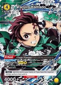 Tanjiro Kamado (103) (SR*) - UE05ST: Demon Slayer: Kimetsu no Yaiba Starter Deck - Union Arena card