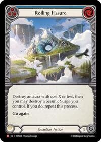 Roiling Fissure - The Hunted - Flesh and Blood TCG card