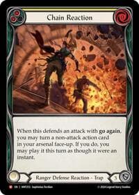 Chain Reaction - The Hunted - Flesh and Blood TCG card