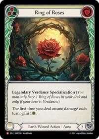 Ring of Roses - The Hunted - Flesh and Blood TCG card