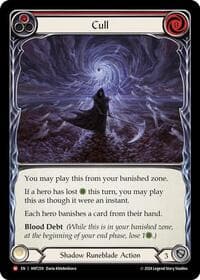 Cull - The Hunted - Flesh and Blood TCG card
