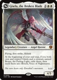 Gisela, the Broken Blade - Innistrad Remastered - Magic: The Gathering card