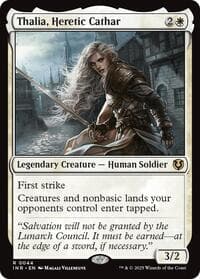 Thalia, Heretic Cathar - Innistrad Remastered - Magic: The Gathering card