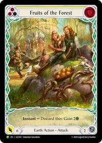 Fruits of the Forest (Yellow) - LGS343 - Flesh and Blood: Promo Cards - Flesh and Blood TCG card