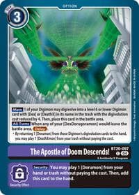 The Apostle of Doom Descends! - Release Special Booster 2.5 - Digimon Card Game card
