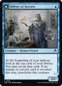 Delver of Secrets - Innistrad Remastered - Magic: The Gathering card
