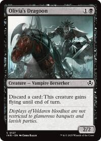 Olivia's Dragoon - Innistrad Remastered - Magic: The Gathering card