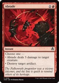 Abrade - Innistrad Remastered - Magic: The Gathering card