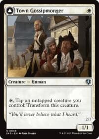 Town Gossipmonger - Innistrad Remastered - Magic: The Gathering card