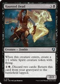 Haunted Dead - Innistrad Remastered - Magic: The Gathering card