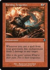 Burning Vengeance (Retro Frame) - Innistrad Remastered - Magic: The Gathering card