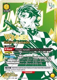 Tanjiro Kamado (008) (Winner) - Union Arena Promotion Cards - Union Arena card
