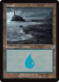 Island (290) (Retro Frame) - Innistrad Remastered - Magic: The Gathering card
