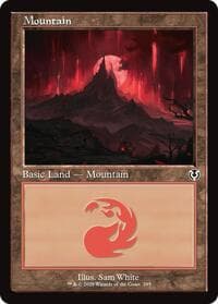 Mountain (295) (Retro Frame) - Innistrad Remastered - Magic: The Gathering card