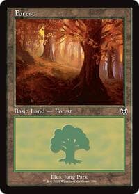 Forest (296) (Retro Frame) - Innistrad Remastered - Magic: The Gathering card