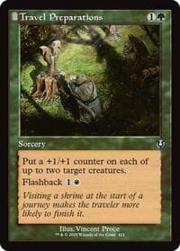 Travel Preparations (Retro Frame) - Innistrad Remastered - Magic: The Gathering card