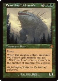 Craterhoof Behemoth (Retro Frame) - Innistrad Remastered - Magic: The Gathering card