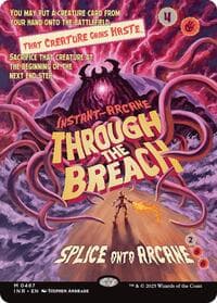 Through the Breach (Showcase) - Innistrad Remastered - Magic: The Gathering card